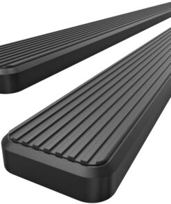 APS Running Boards 6in Black Compatible