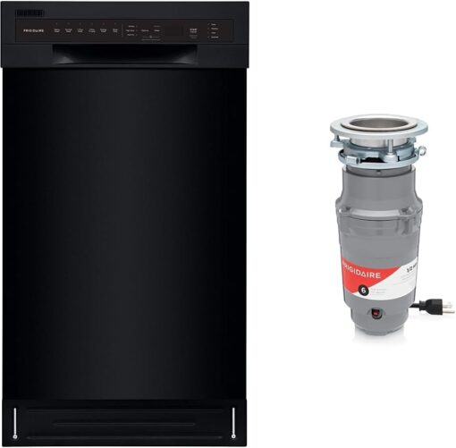 Bundle of Frigidaire 18 in. ADA Compact Front Control Dishwasher