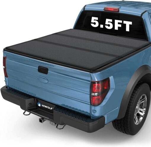FRP Hard Tri Fold Truck Bed Tonneau Cover