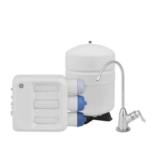 GE 3 Stage Reverse Osmosis Under Sink Water Filtration System