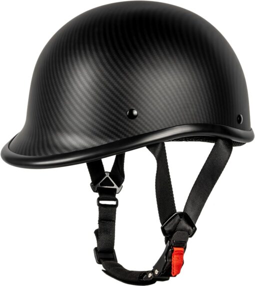 Half Helmet Polo Cap Half Shell