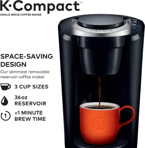 Keurig K Compact Single Serve K Cup Pod Coffee Maker