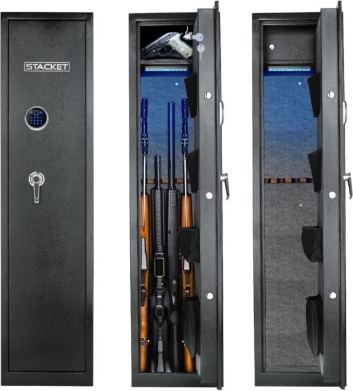 Large Rifle Gun Safe Cabinet – Heavy Duty Storage for Guns