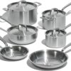 Made In Cookware – 10 Piece Stainless Steel Pot and Pan Set