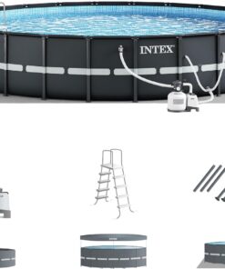 Intex 26329Eh Ultra Xtr Deluxe Above Ground Swimming Pool Set