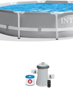 Intex Prism Frame Above Ground Swimming Pool Set