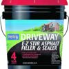 Rubber E Z Stir Driveway Asphalt Filler Sealer