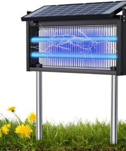 Solar Bug Zapper Outdoor Waterproof